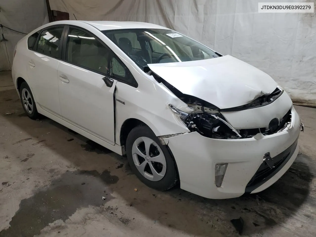 2014 Toyota Prius VIN: JTDKN3DU9E0392279 Lot: 72249014