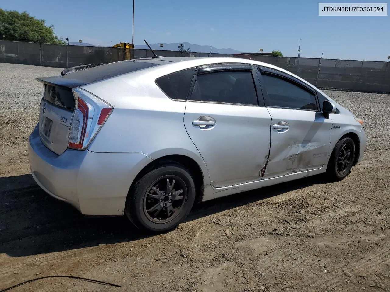 JTDKN3DU7E0361094 2014 Toyota Prius