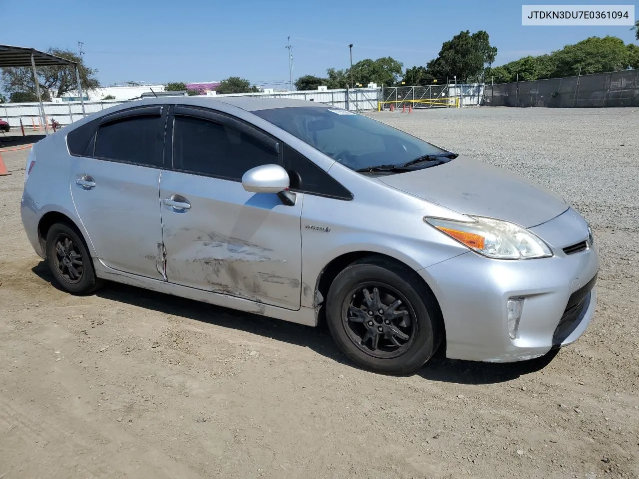 JTDKN3DU7E0361094 2014 Toyota Prius