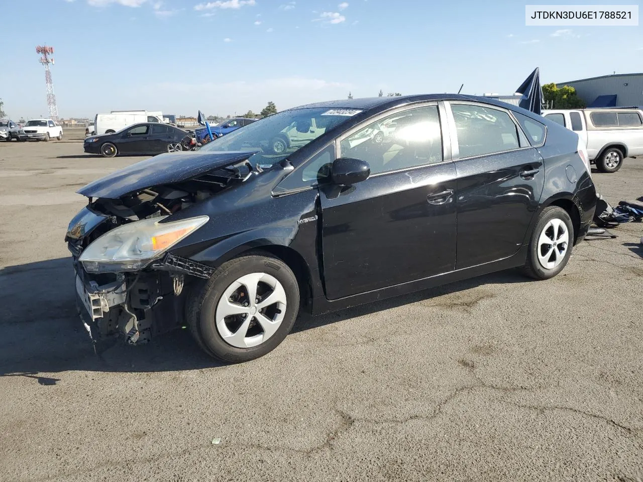 2014 Toyota Prius VIN: JTDKN3DU6E1788521 Lot: 72343234