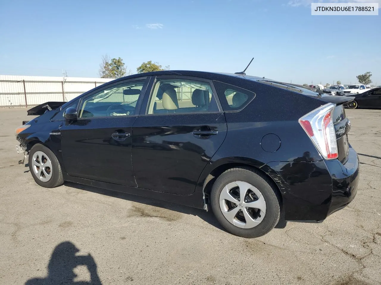 2014 Toyota Prius VIN: JTDKN3DU6E1788521 Lot: 72343234