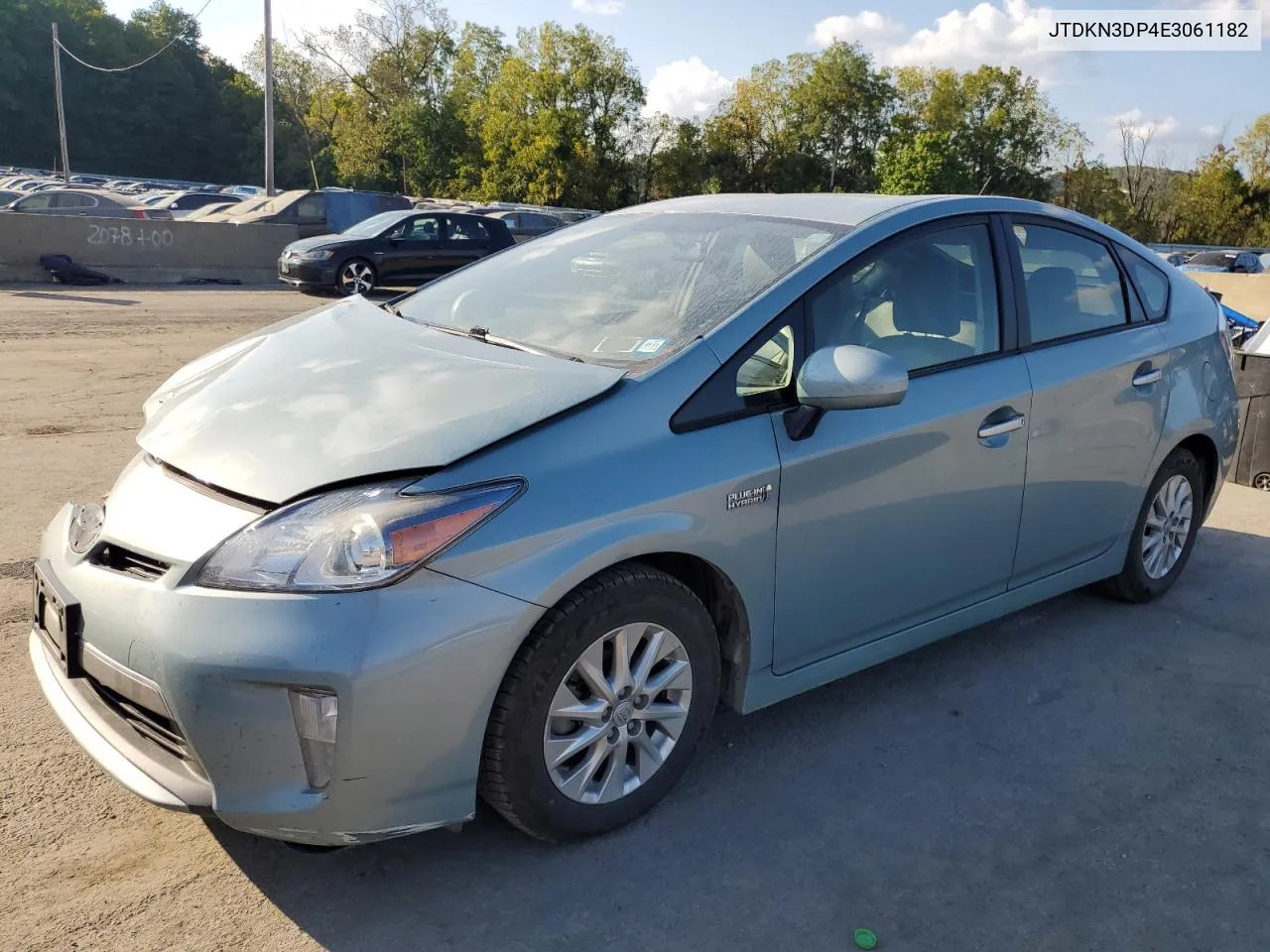 2014 Toyota Prius Plug-In VIN: JTDKN3DP4E3061182 Lot: 72376164