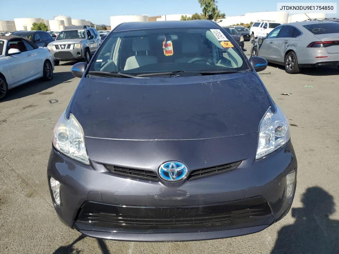 2014 Toyota Prius VIN: JTDKN3DU9E1754850 Lot: 72451824