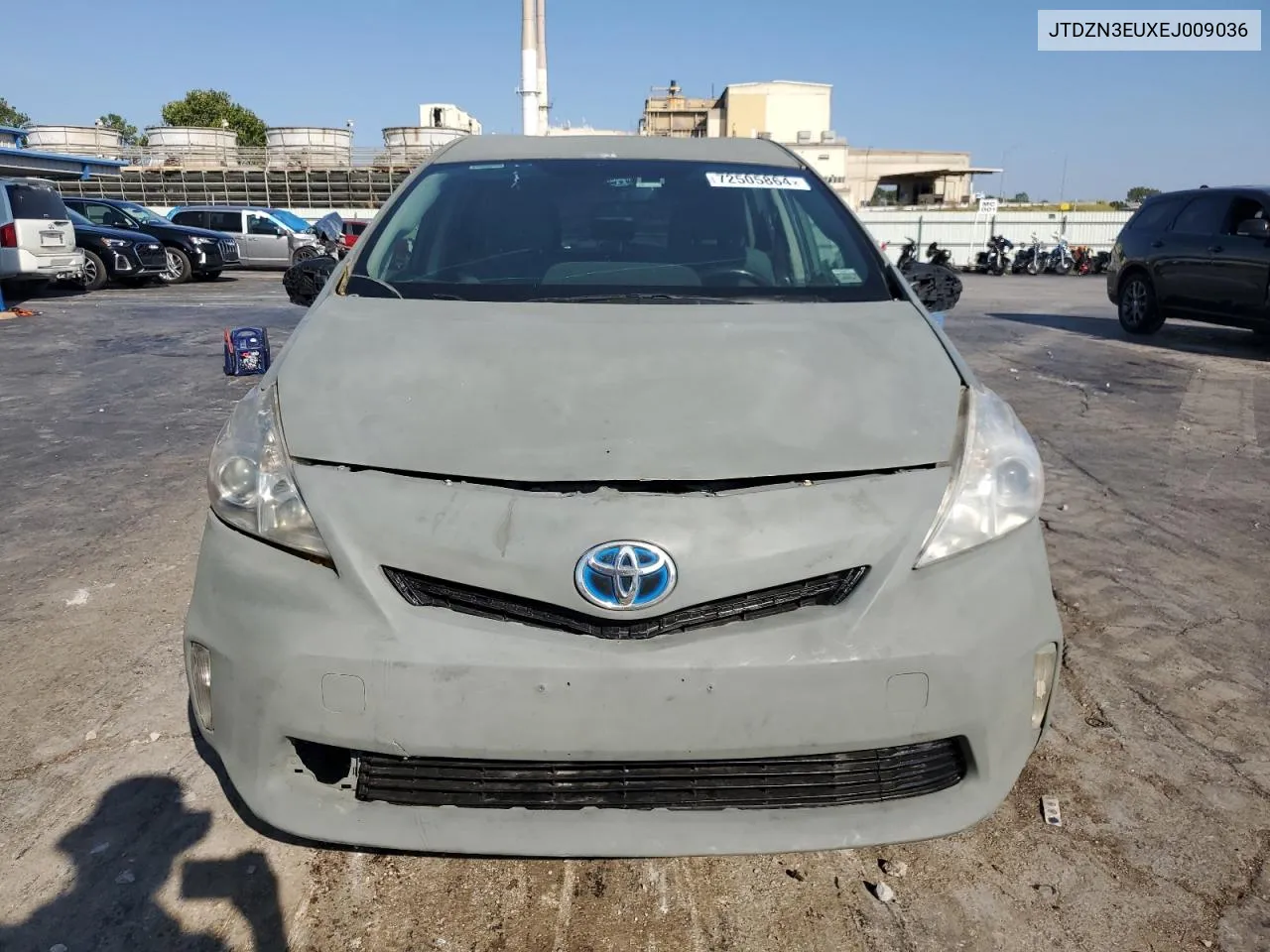 2014 Toyota Prius V VIN: JTDZN3EUXEJ009036 Lot: 72505864