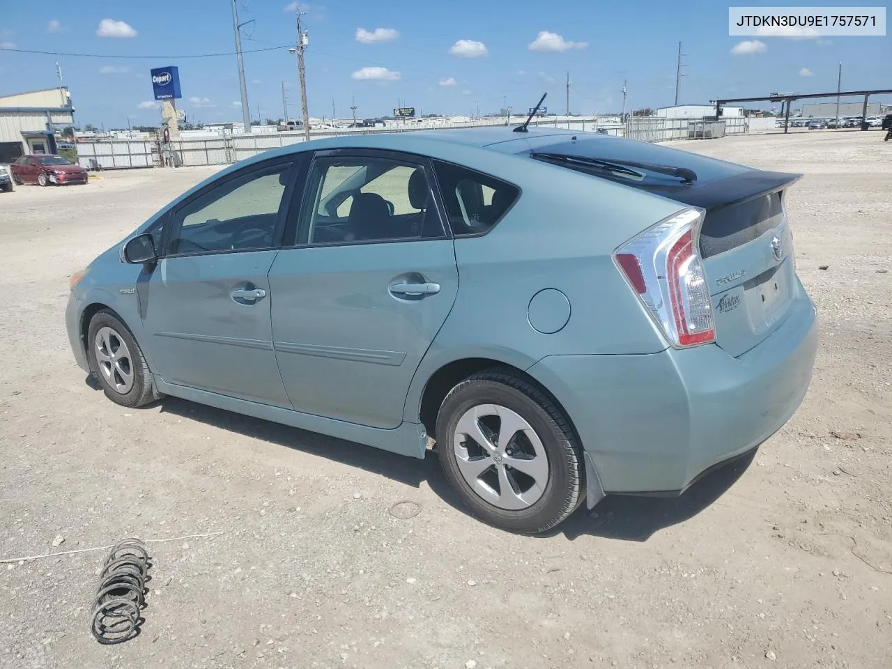 2014 Toyota Prius VIN: JTDKN3DU9E1757571 Lot: 72527314