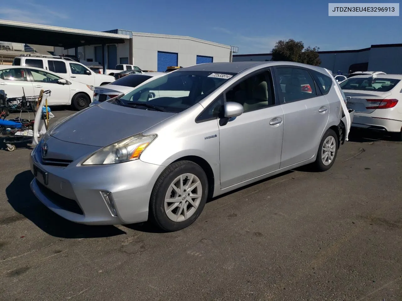 2014 Toyota Prius V VIN: JTDZN3EU4E3296913 Lot: 72533814