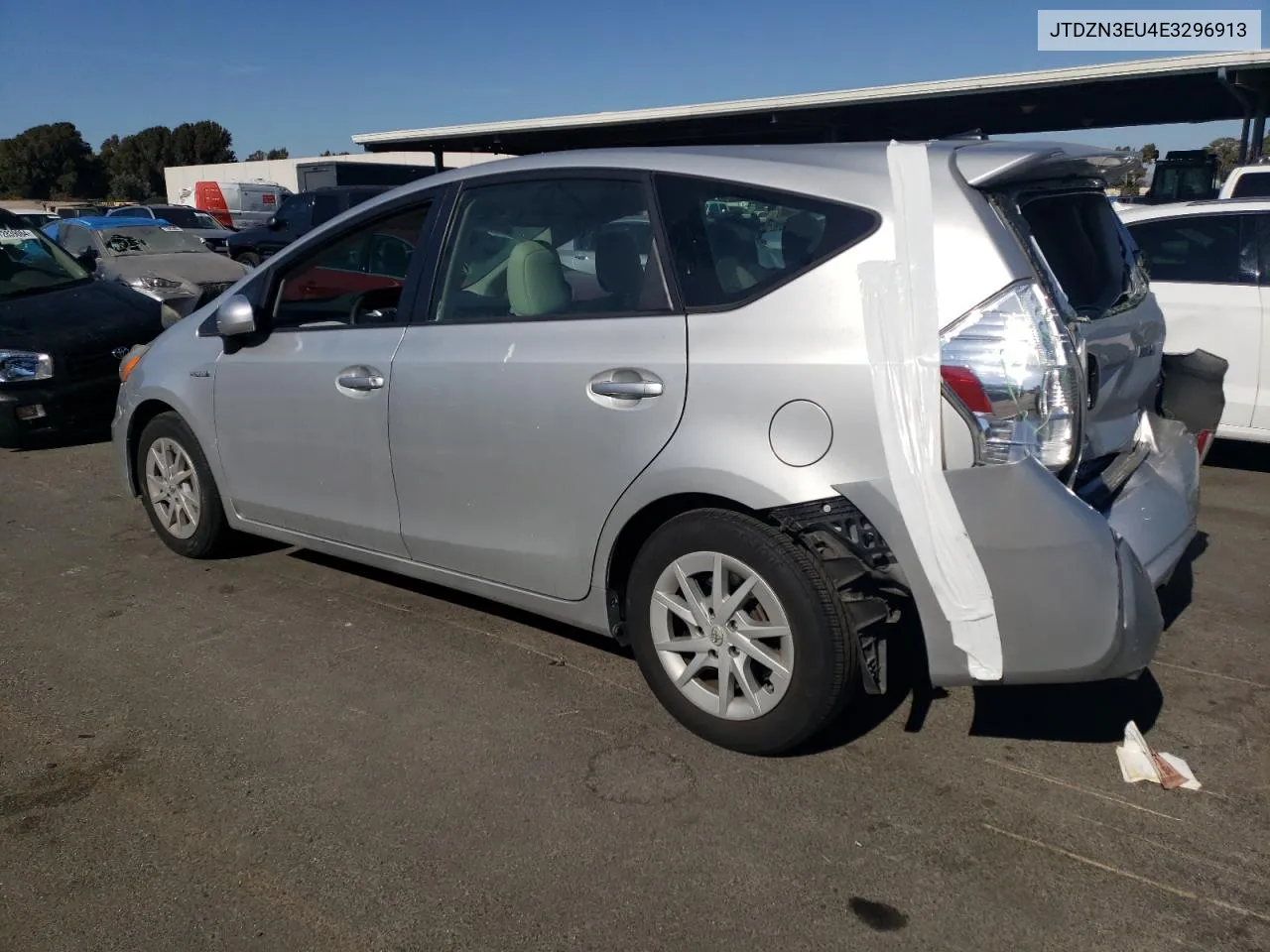 2014 Toyota Prius V VIN: JTDZN3EU4E3296913 Lot: 72533814