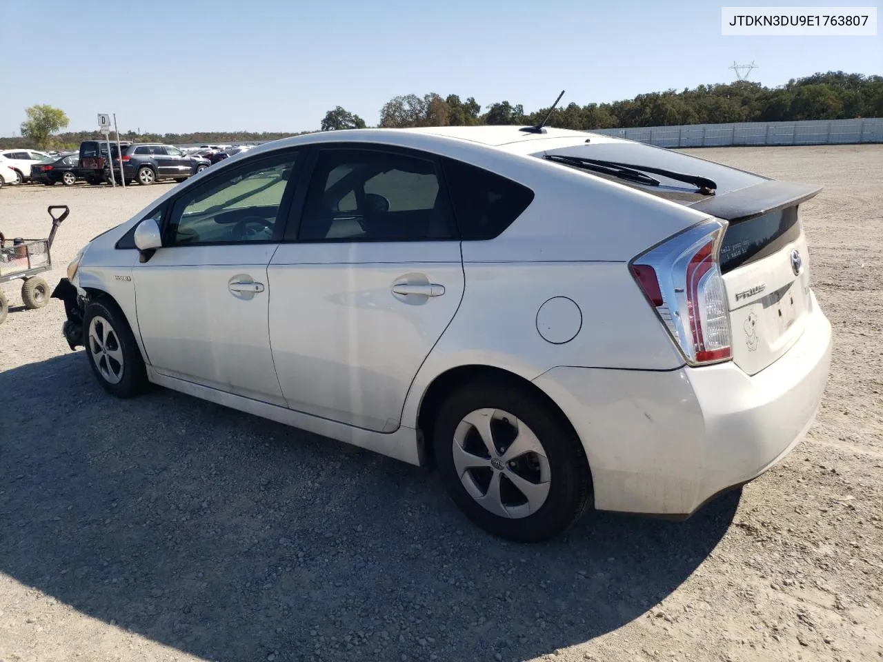 2014 Toyota Prius VIN: JTDKN3DU9E1763807 Lot: 72562644