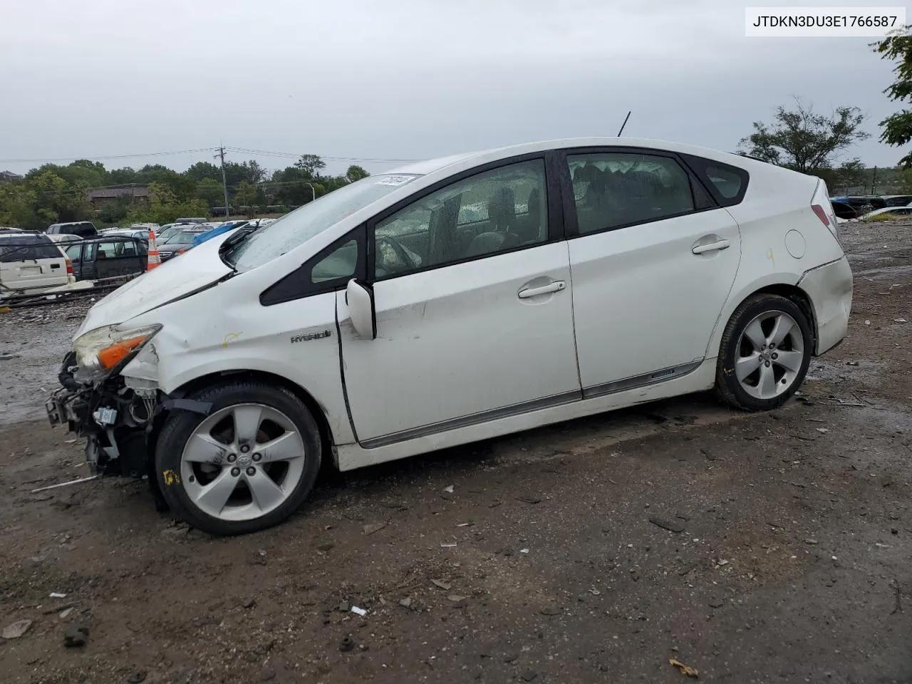 2014 Toyota Prius VIN: JTDKN3DU3E1766587 Lot: 72578144