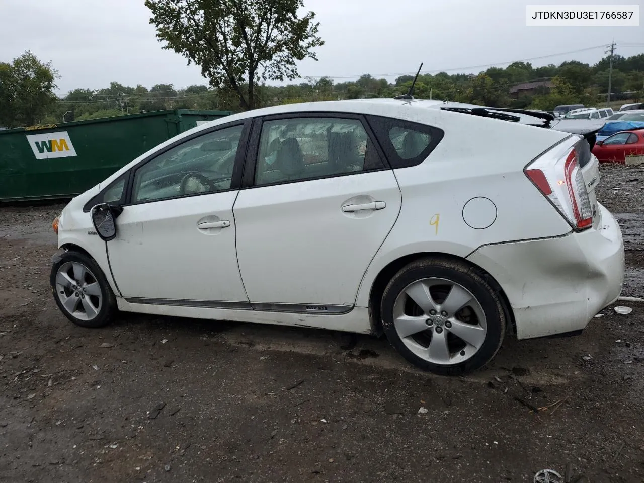 2014 Toyota Prius VIN: JTDKN3DU3E1766587 Lot: 72578144