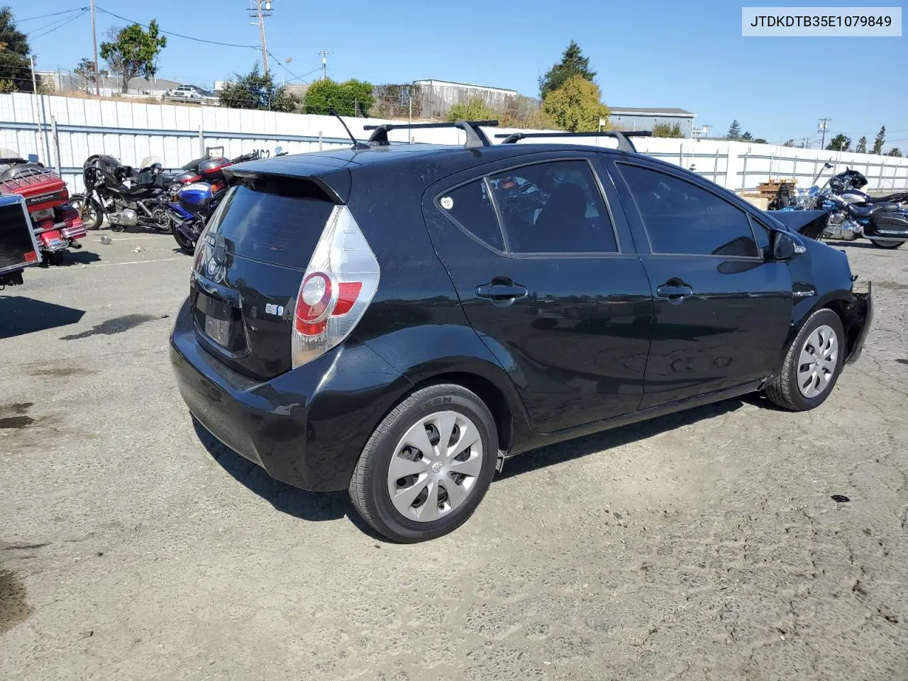 2014 Toyota Prius C VIN: JTDKDTB35E1079849 Lot: 72635124