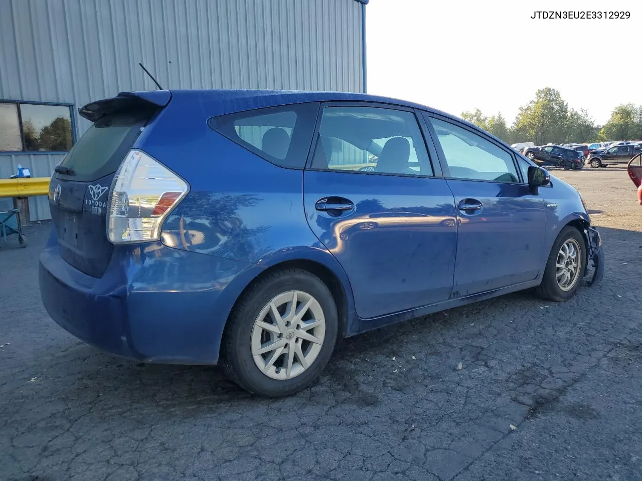 2014 Toyota Prius V VIN: JTDZN3EU2E3312929 Lot: 72656664