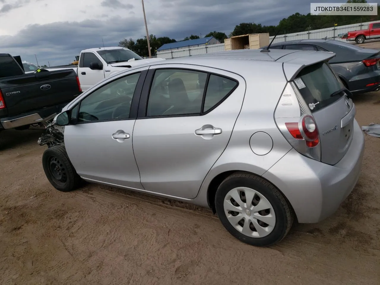 2014 Toyota Prius C VIN: JTDKDTB34E1559283 Lot: 72695244