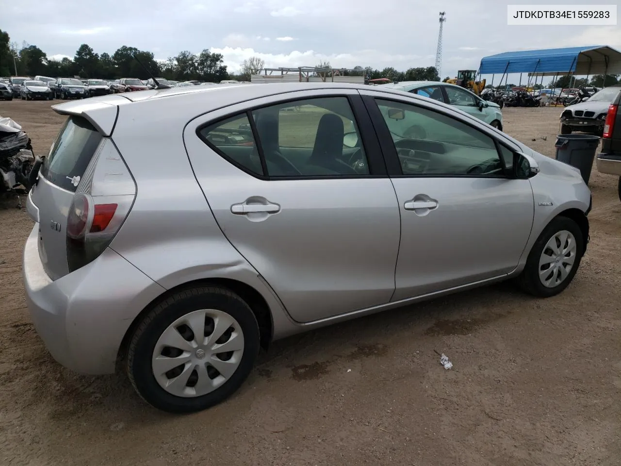 2014 Toyota Prius C VIN: JTDKDTB34E1559283 Lot: 72695244