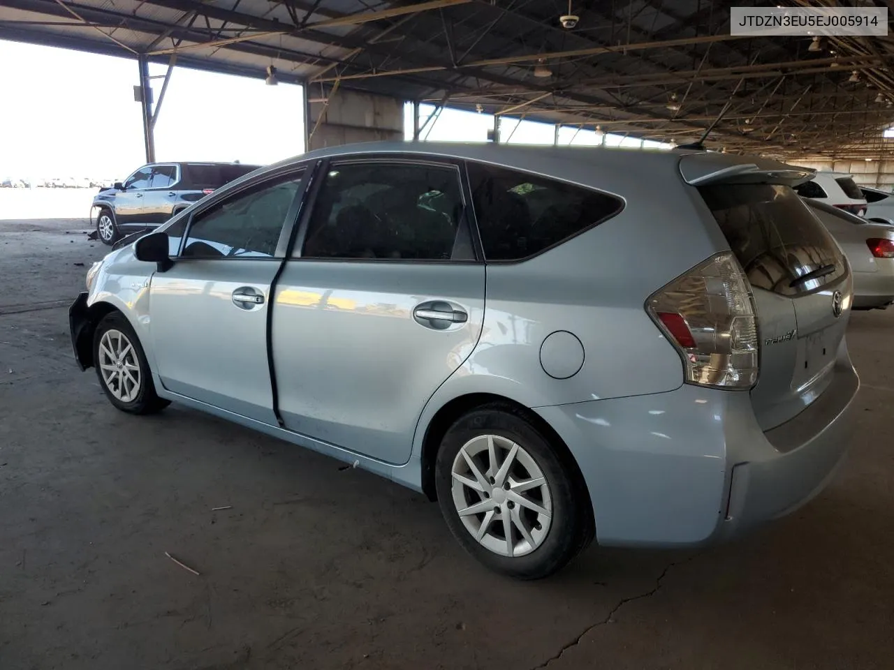 2014 Toyota Prius V VIN: JTDZN3EU5EJ005914 Lot: 72753324