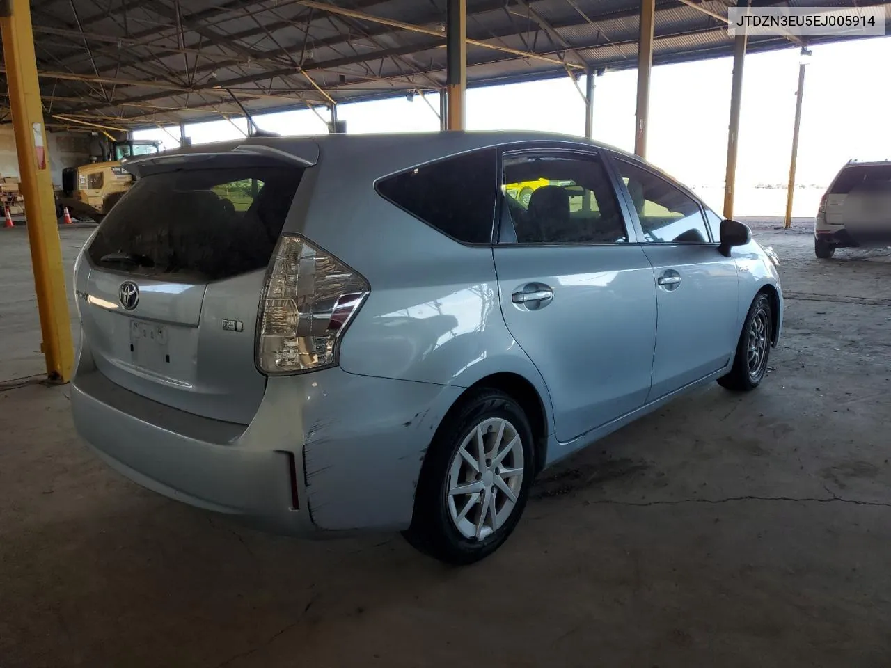 2014 Toyota Prius V VIN: JTDZN3EU5EJ005914 Lot: 72753324