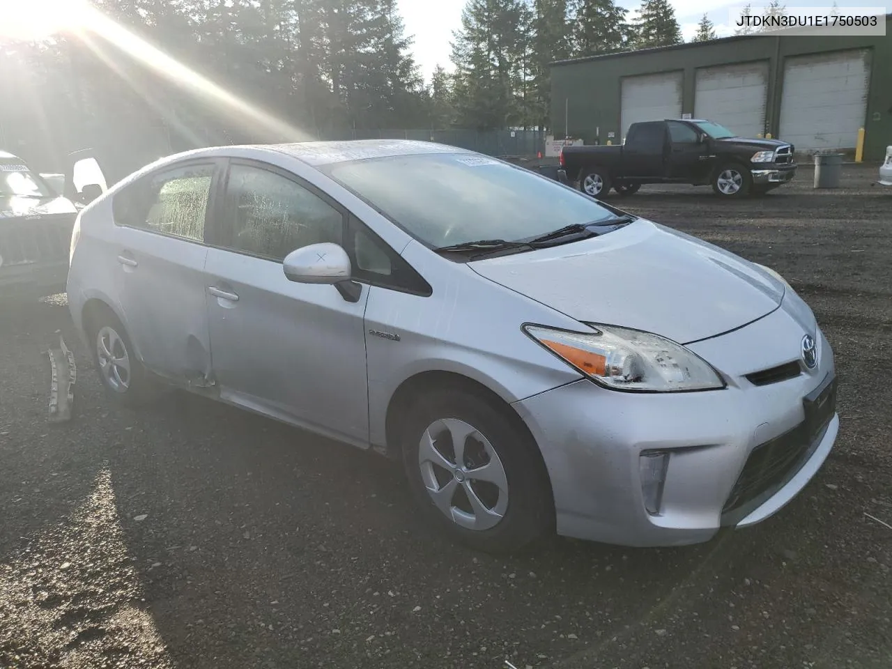 2014 Toyota Prius VIN: JTDKN3DU1E1750503 Lot: 72756984