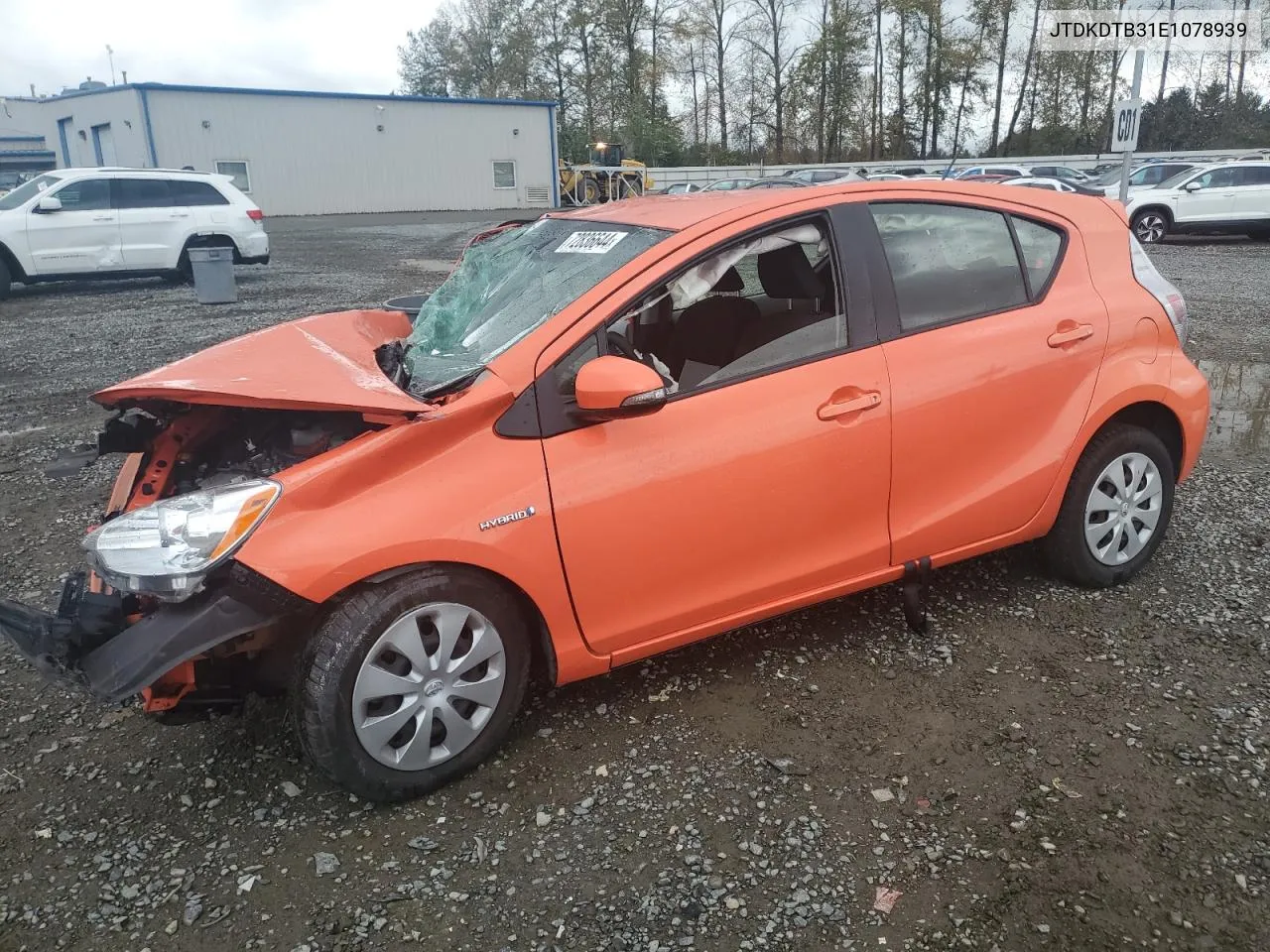 JTDKDTB31E1078939 2014 Toyota Prius C