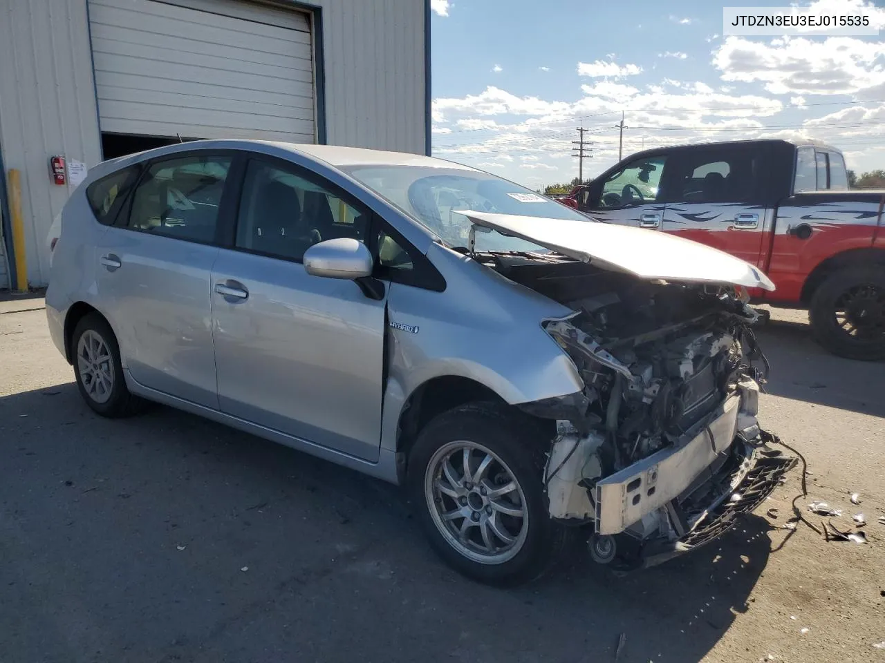 2014 Toyota Prius V VIN: JTDZN3EU3EJ015535 Lot: 72962784