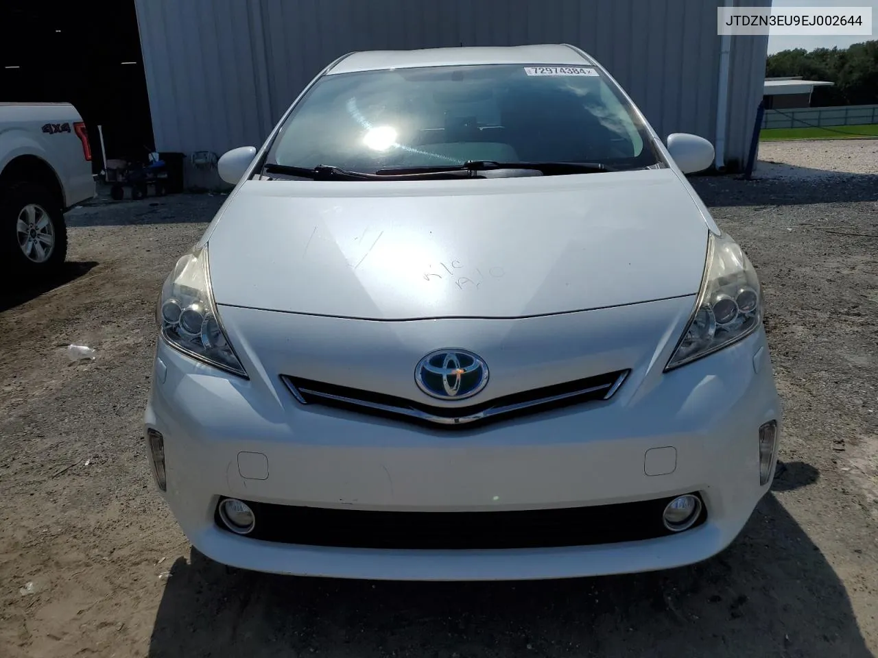 2014 Toyota Prius V VIN: JTDZN3EU9EJ002644 Lot: 72974384