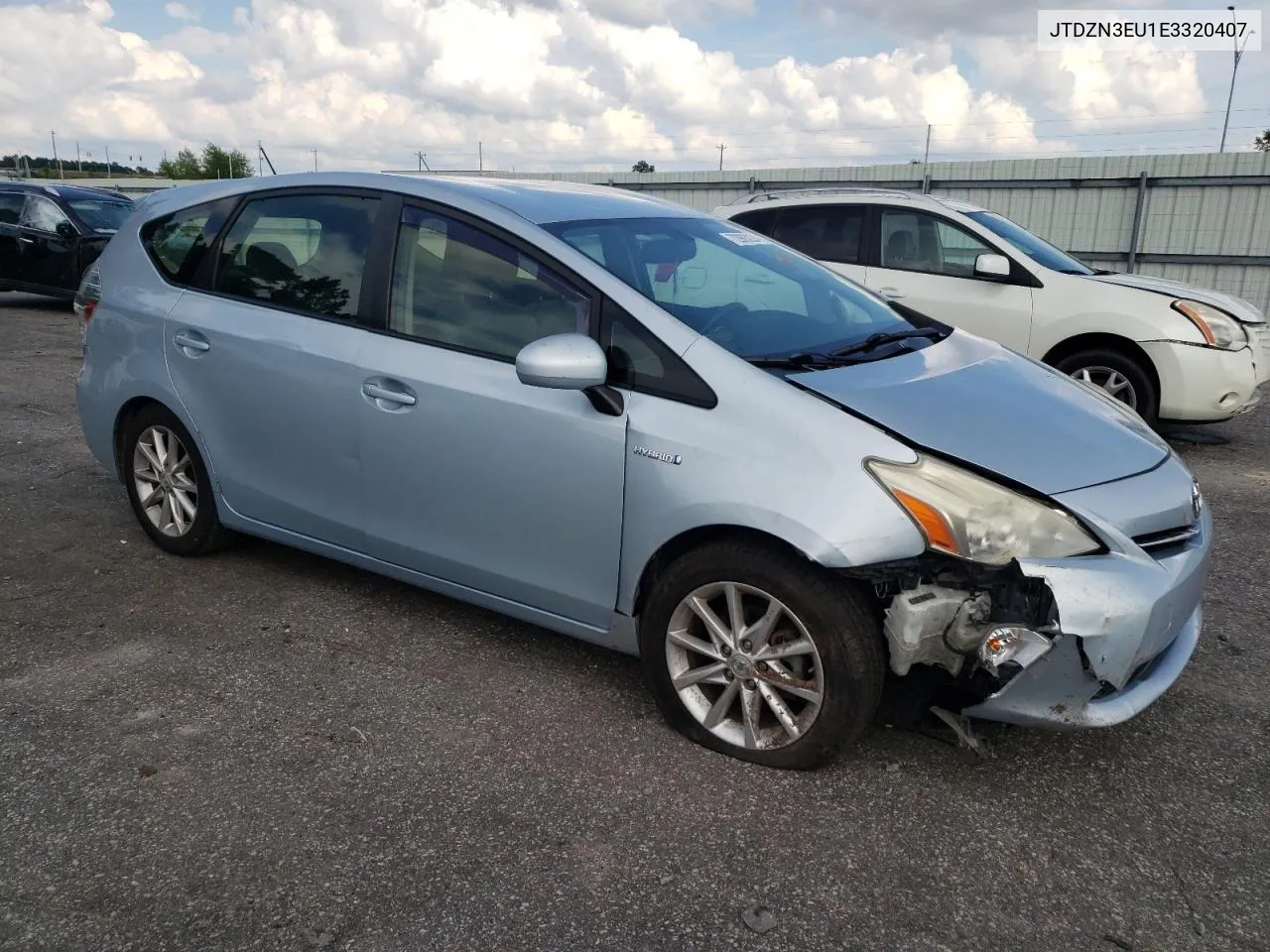 2014 Toyota Prius V VIN: JTDZN3EU1E3320407 Lot: 72983224