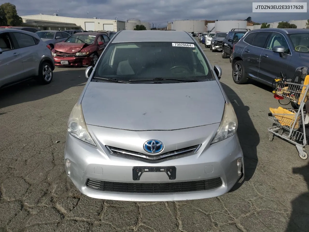 2014 Toyota Prius V VIN: JTDZN3EU2E3317628 Lot: 73020664