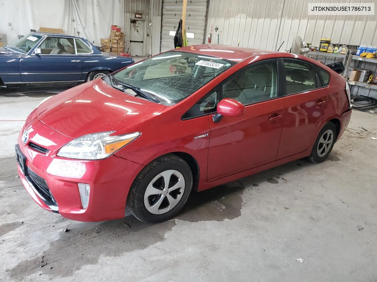 2014 Toyota Prius VIN: JTDKN3DU5E1786713 Lot: 73163324