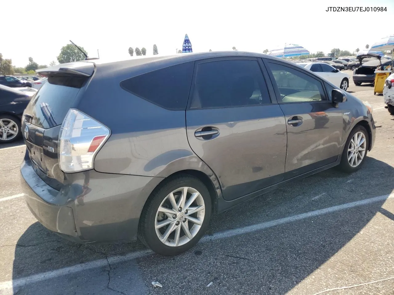 2014 Toyota Prius V VIN: JTDZN3EU7EJ010984 Lot: 73166544