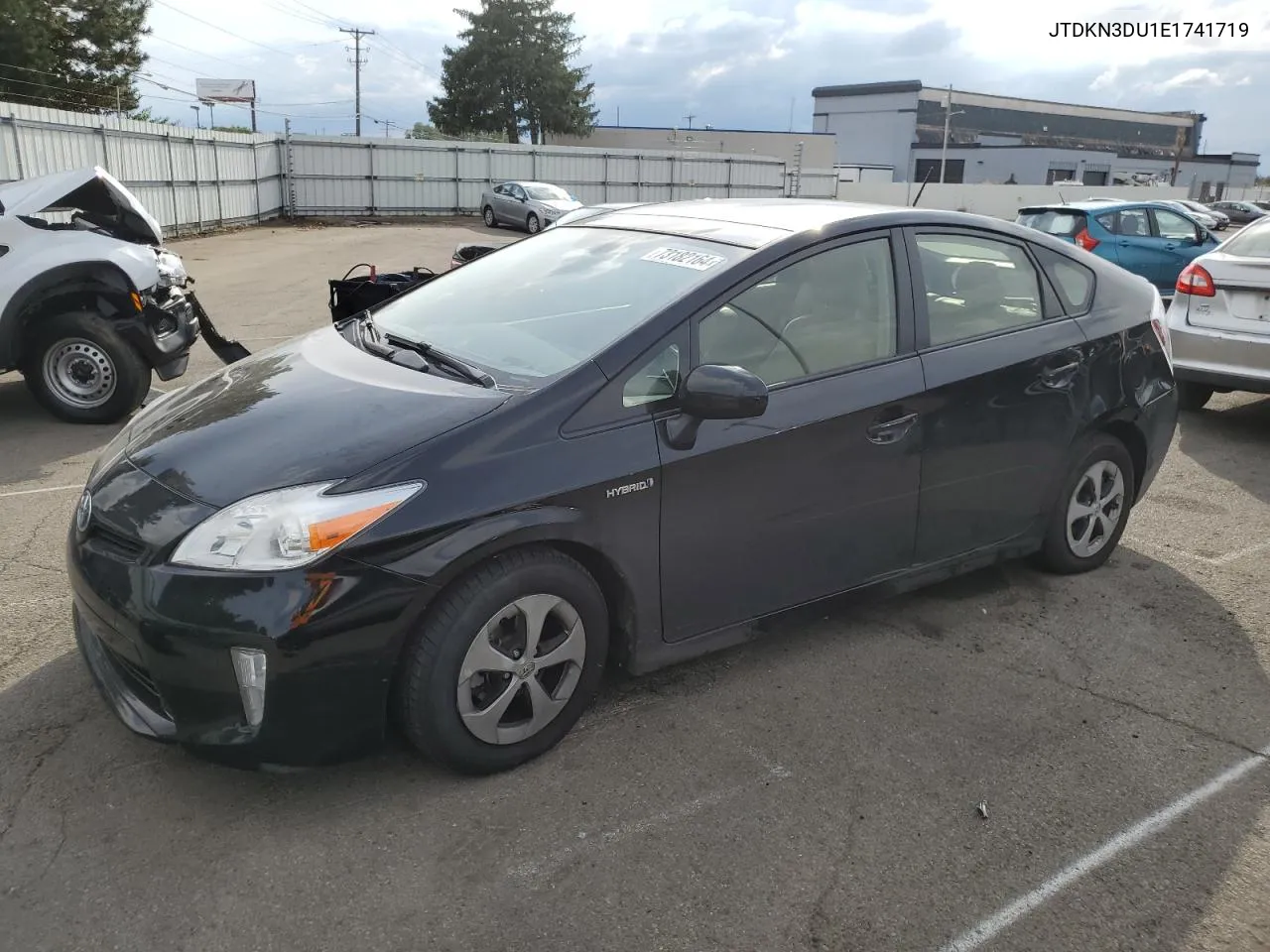 2014 Toyota Prius VIN: JTDKN3DU1E1741719 Lot: 73182164