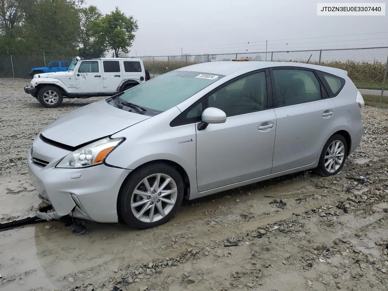 2014 Toyota Prius V VIN: JTDZN3EU0E3307440 Lot: 73208634