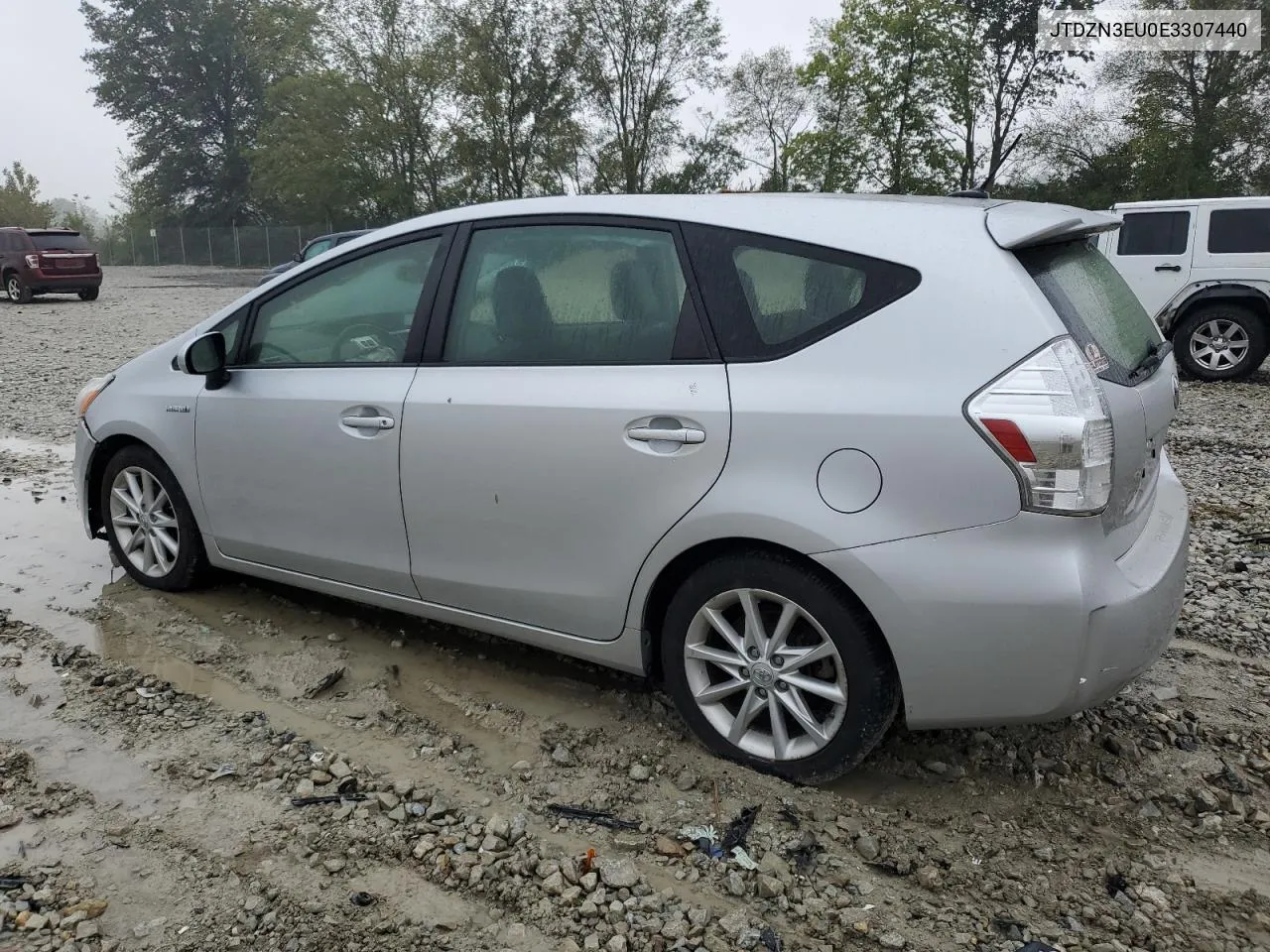 2014 Toyota Prius V VIN: JTDZN3EU0E3307440 Lot: 73208634