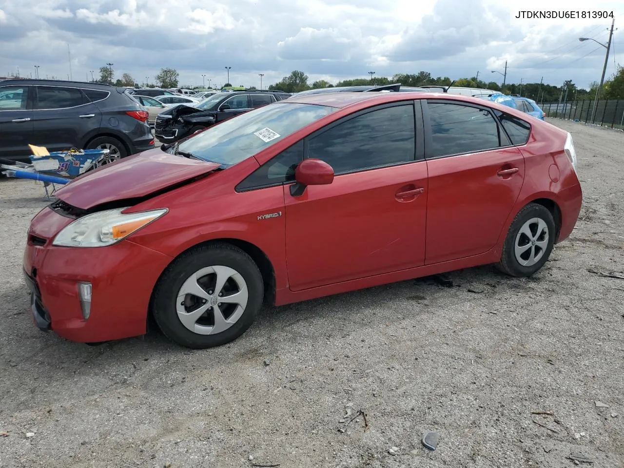 JTDKN3DU6E1813904 2014 Toyota Prius