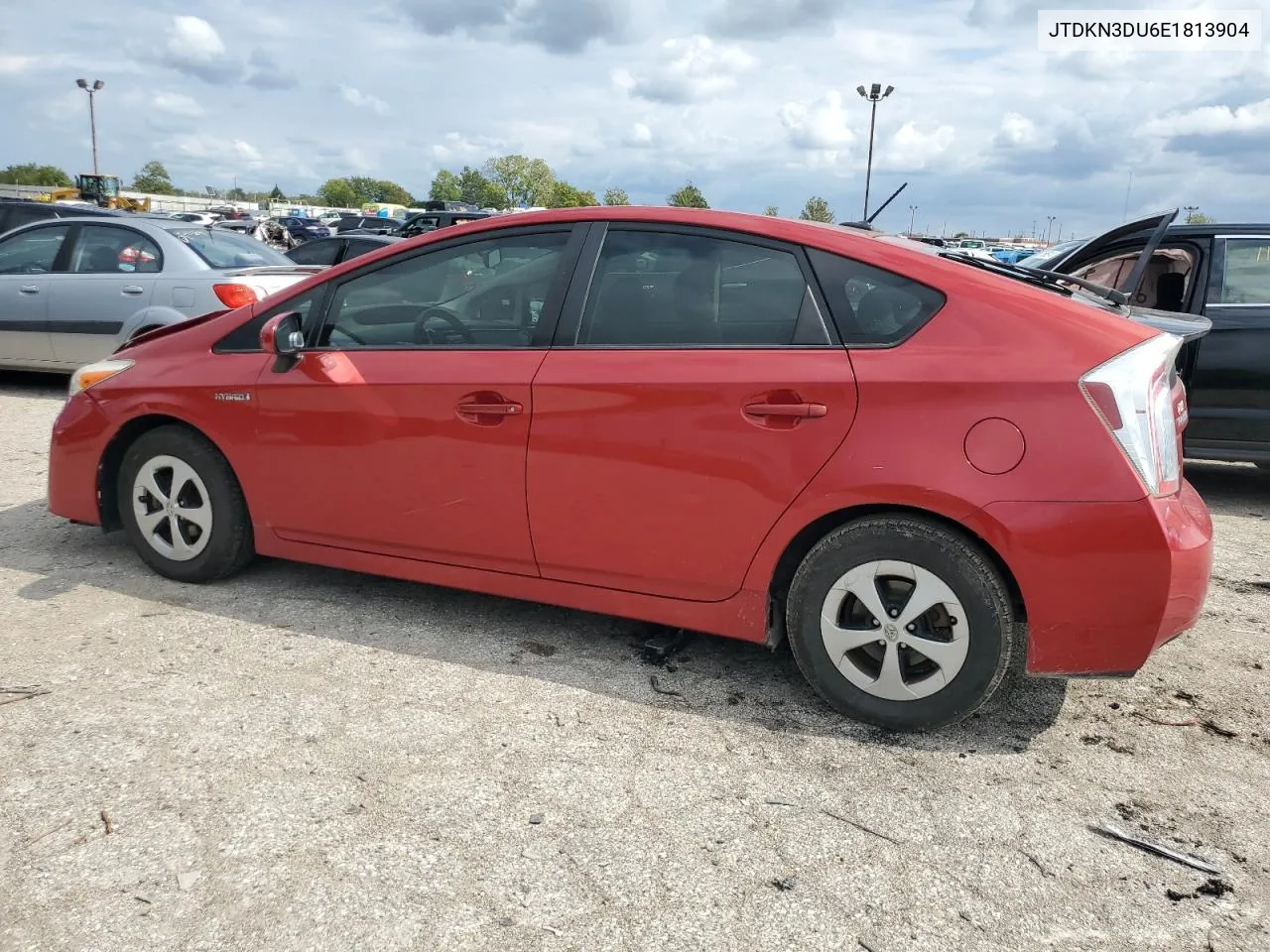 2014 Toyota Prius VIN: JTDKN3DU6E1813904 Lot: 73213574