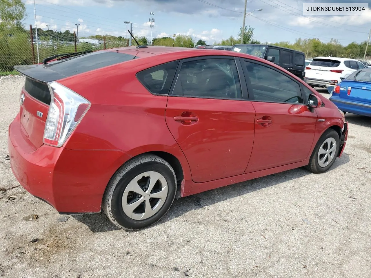 2014 Toyota Prius VIN: JTDKN3DU6E1813904 Lot: 73213574