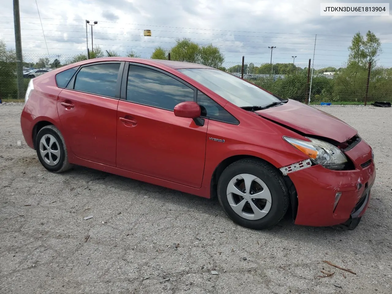 2014 Toyota Prius VIN: JTDKN3DU6E1813904 Lot: 73213574