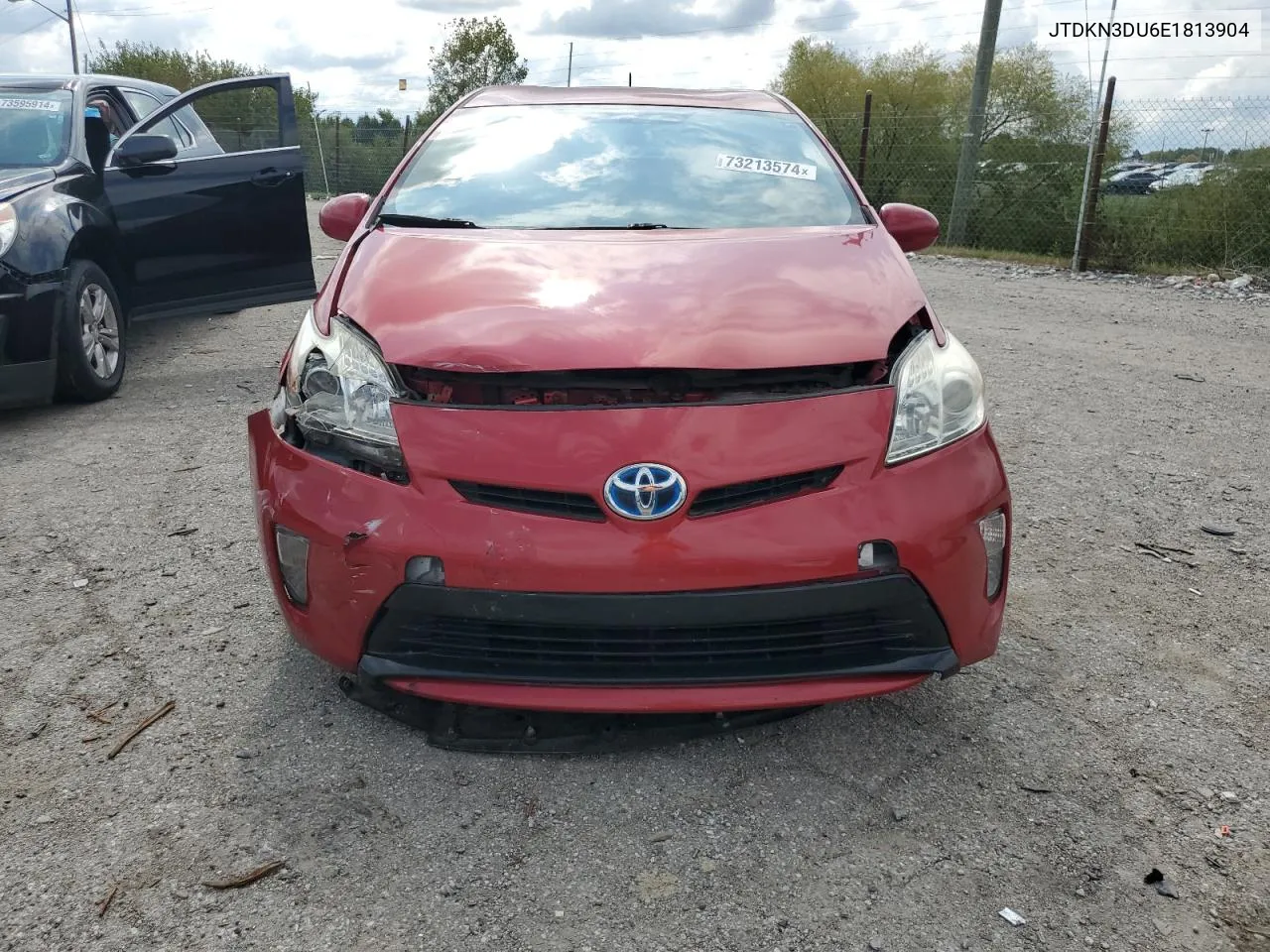 2014 Toyota Prius VIN: JTDKN3DU6E1813904 Lot: 73213574