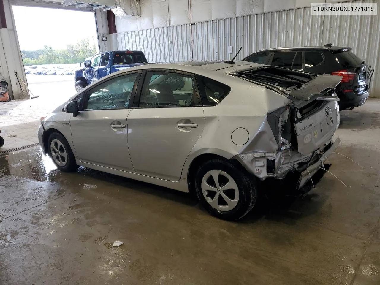 2014 Toyota Prius VIN: JTDKN3DUXE1771818 Lot: 73391674