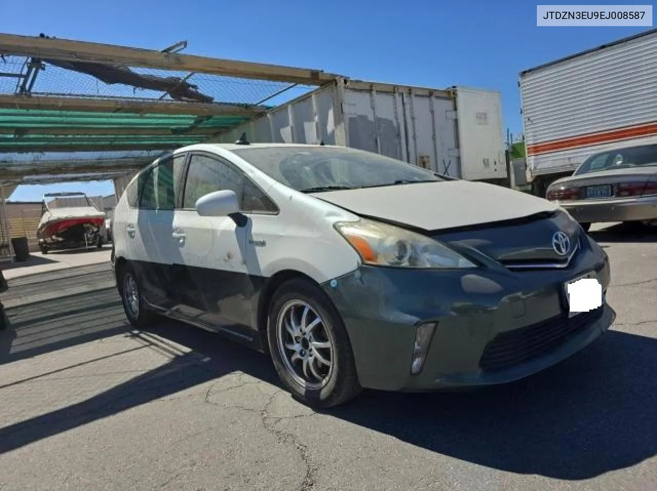 2014 Toyota Prius V VIN: JTDZN3EU9EJ008587 Lot: 73559214