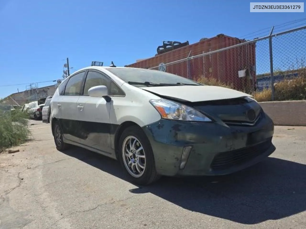 2014 Toyota Prius V VIN: JTDZN3EU3E3361279 Lot: 73566064