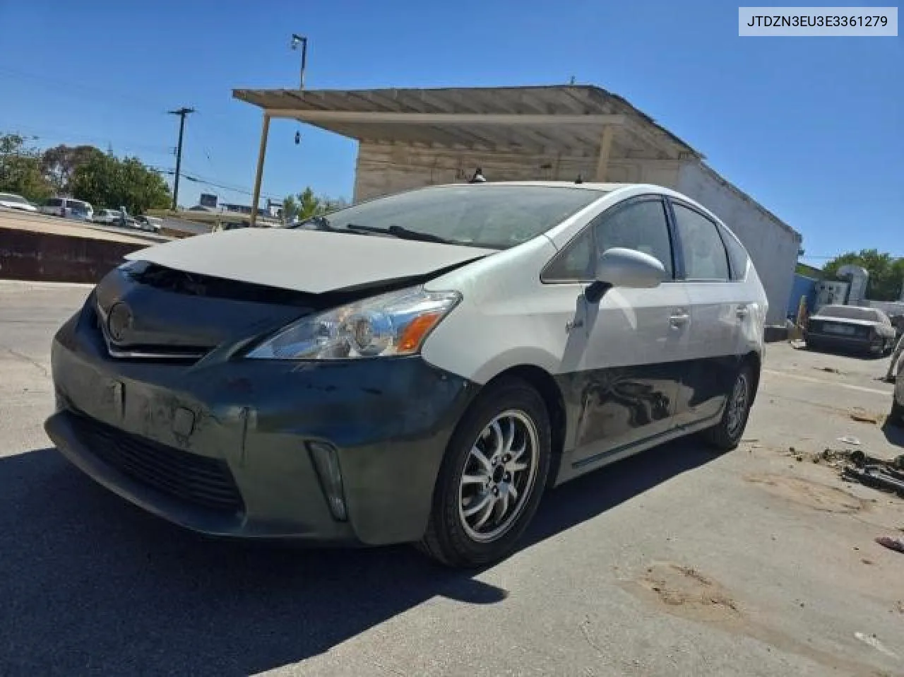 2014 Toyota Prius V VIN: JTDZN3EU3E3361279 Lot: 73566064