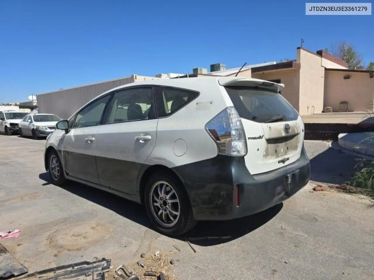 2014 Toyota Prius V VIN: JTDZN3EU3E3361279 Lot: 73566064