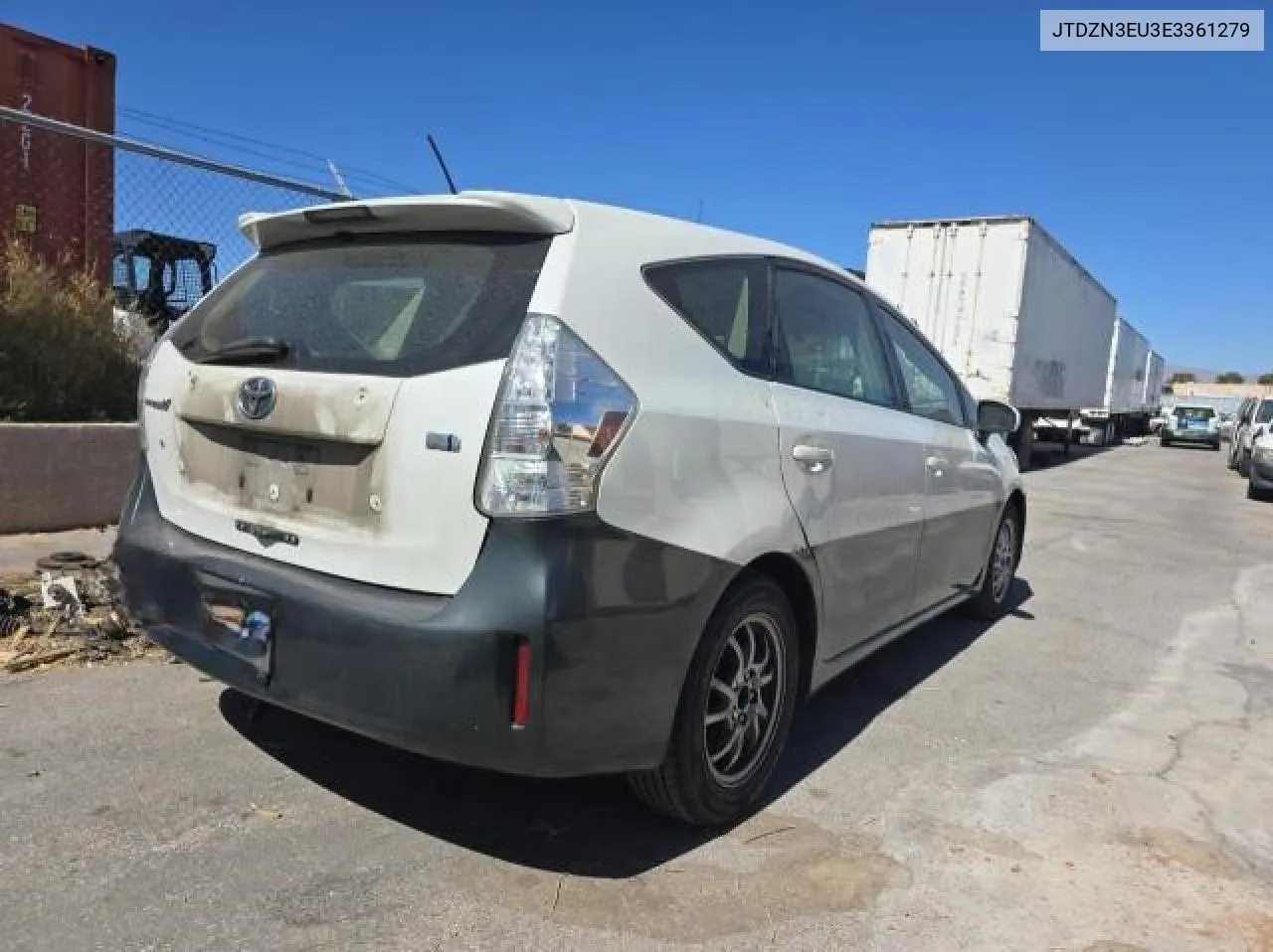 2014 Toyota Prius V VIN: JTDZN3EU3E3361279 Lot: 73566064