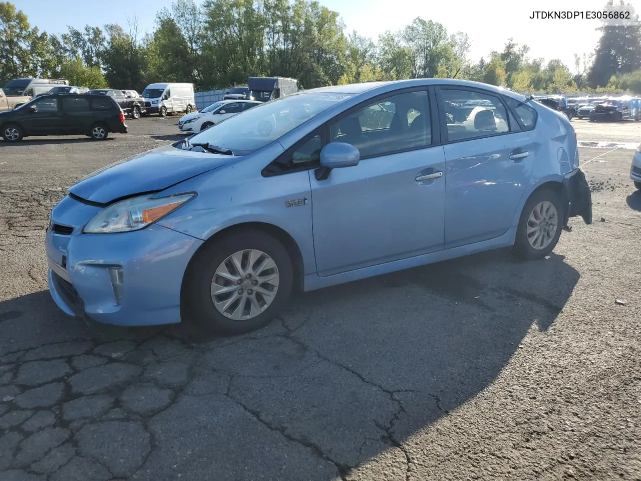 2014 Toyota Prius Plug-In VIN: JTDKN3DP1E3056862 Lot: 73572264