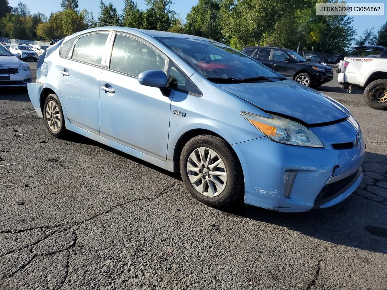 2014 Toyota Prius Plug-In VIN: JTDKN3DP1E3056862 Lot: 73572264