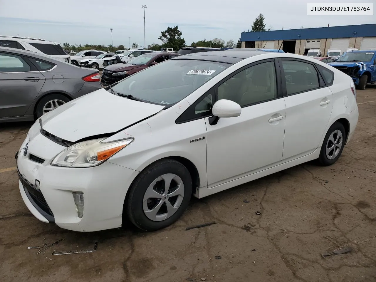 JTDKN3DU7E1783764 2014 Toyota Prius