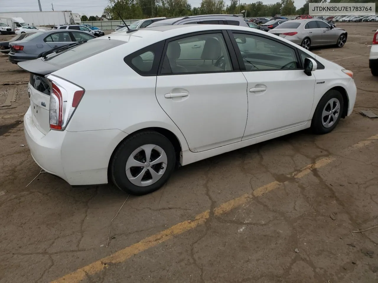 2014 Toyota Prius VIN: JTDKN3DU7E1783764 Lot: 73629624