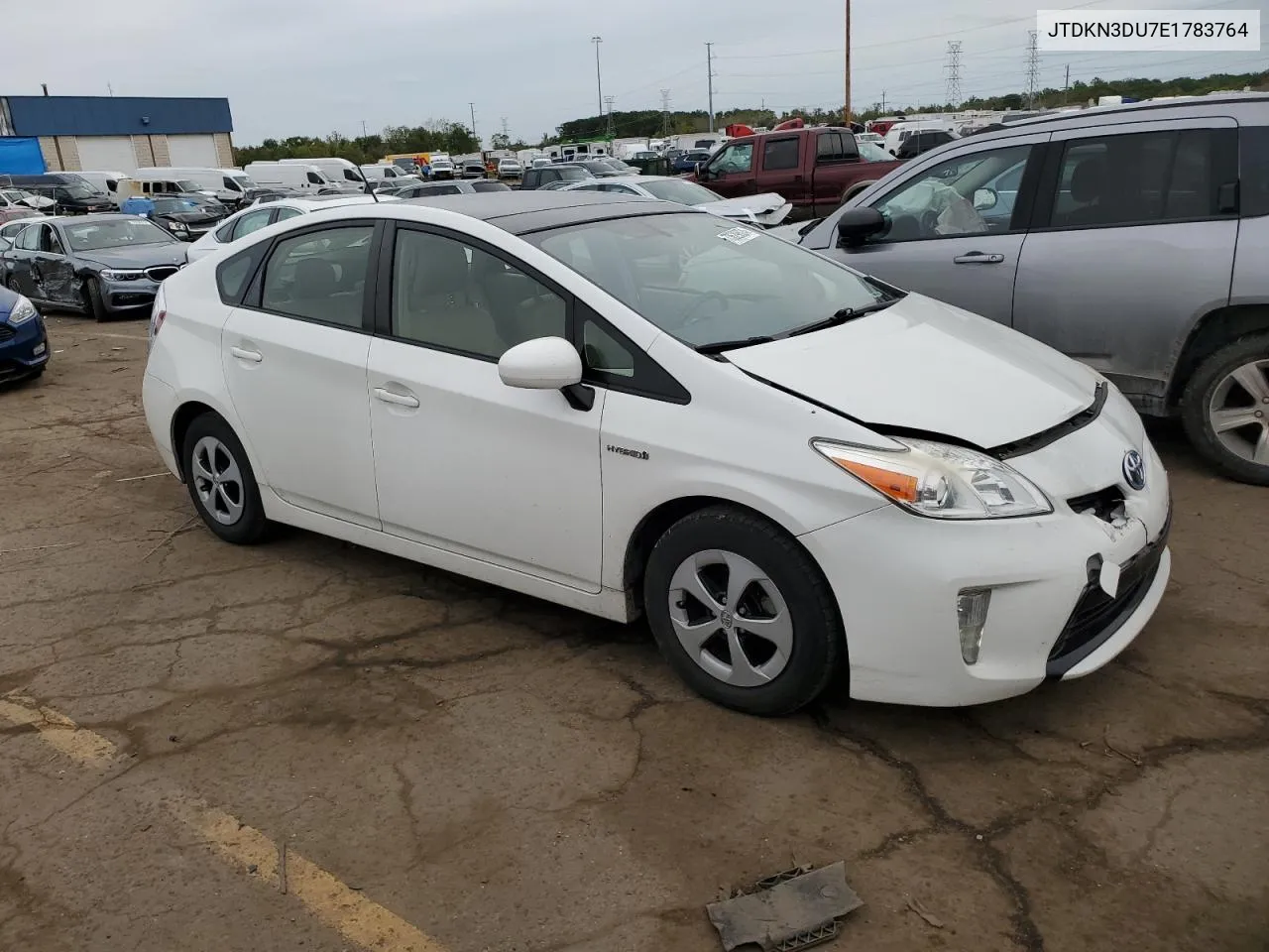 2014 Toyota Prius VIN: JTDKN3DU7E1783764 Lot: 73629624