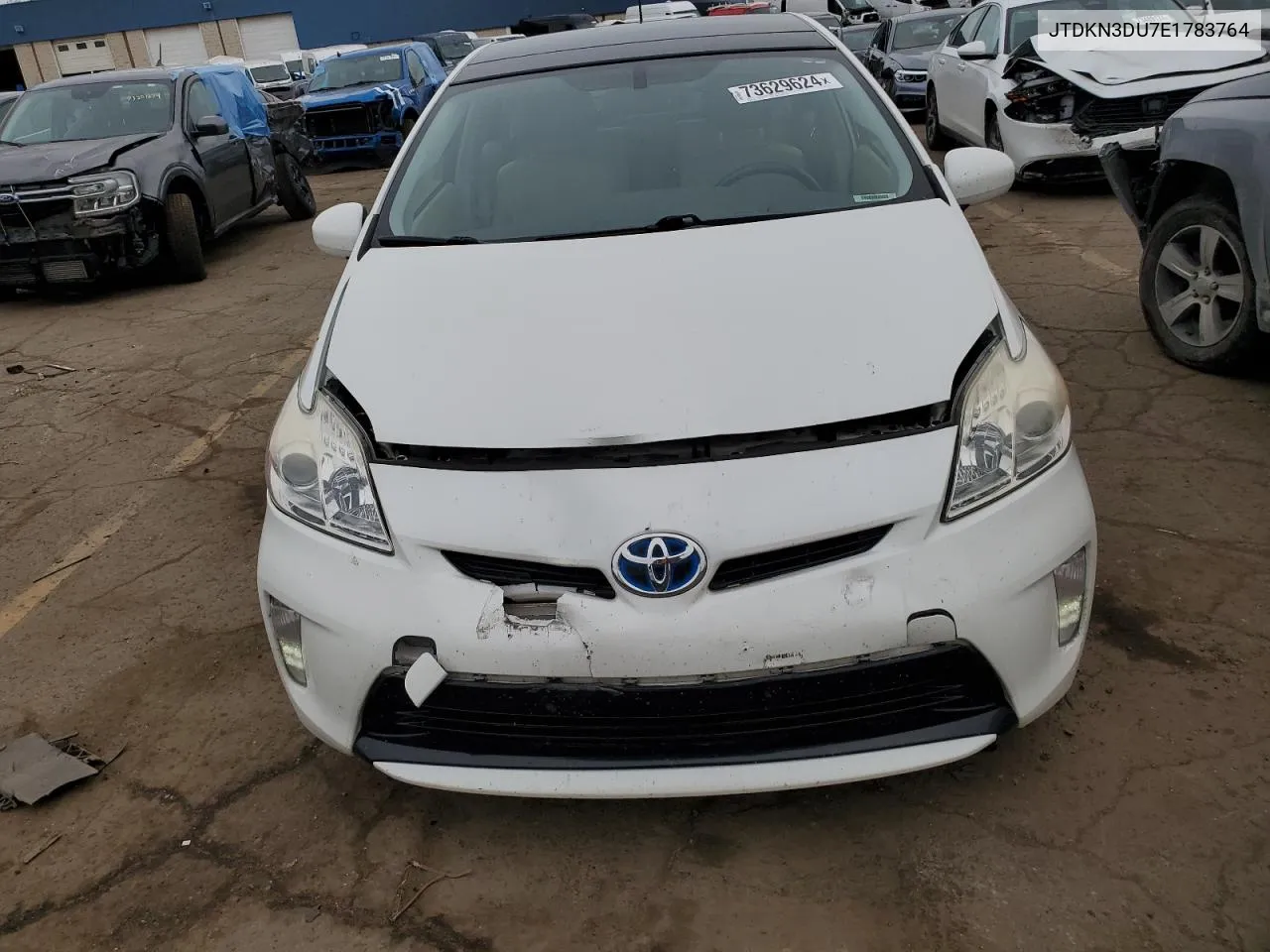 JTDKN3DU7E1783764 2014 Toyota Prius