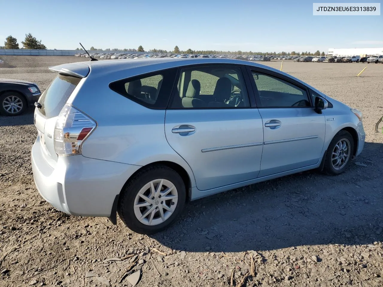 2014 Toyota Prius V VIN: JTDZN3EU6E3313839 Lot: 73681734