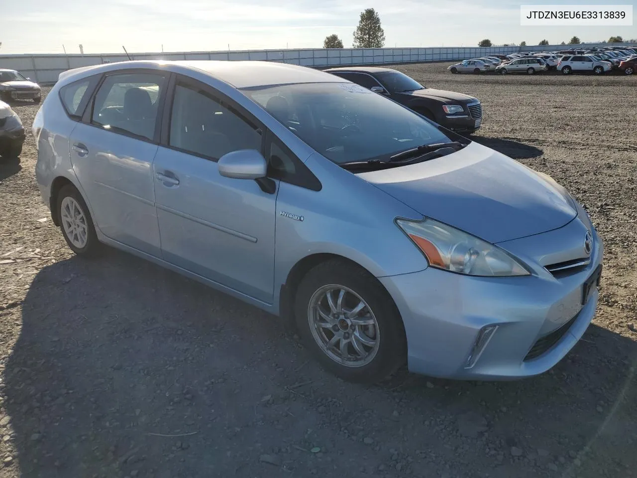 2014 Toyota Prius V VIN: JTDZN3EU6E3313839 Lot: 73681734